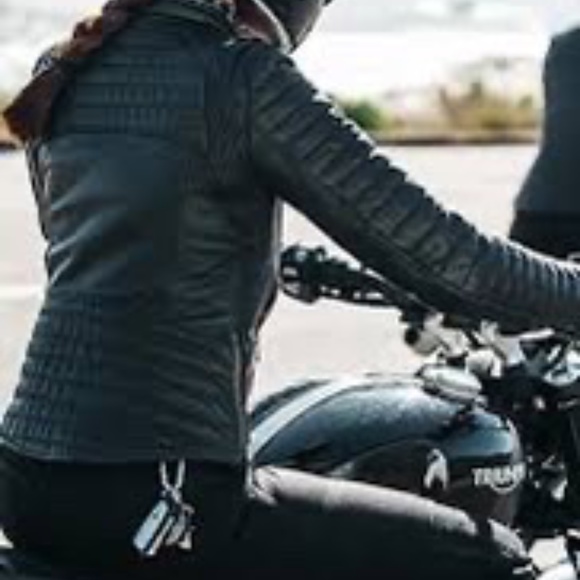 ATWYLD Jackets & Blazers - ATWYLD Alltime Moto Black Leather Jacket, Medium